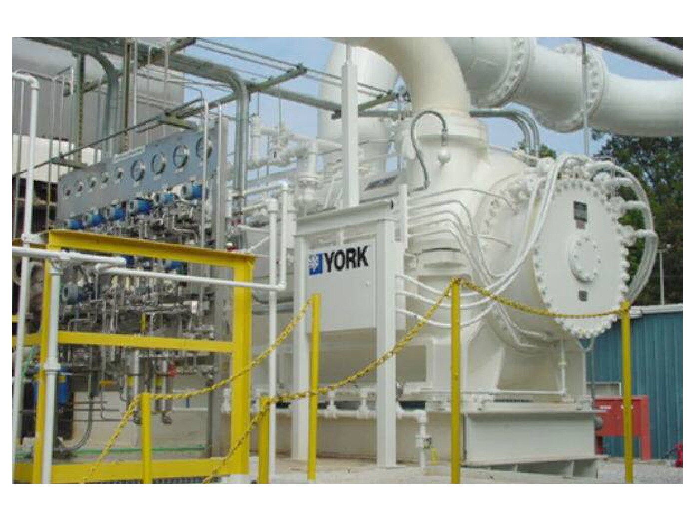 Installed Centrifugal compressor product by York